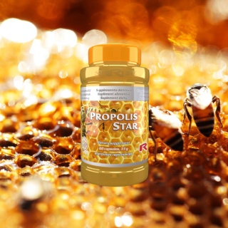 PROPOLIS STAR, działanie dezynfekujące i przeciwzapalne, 60 kapsułek