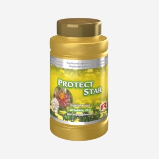 PROTECT STAR, mix ziół na wątrobę, 60 kapsułek