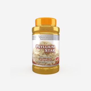 PSYLLIUM STAR, zdrowe trawienie i praca jelit, 60 kapsułek