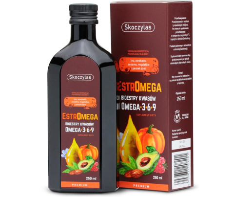Estromega omega 3-6-9 premium, 250 ml, Skoczylas Estromega omega 3-6-9 premium, 250 ml, Skoczylas
