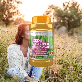 RED CLOVER STAR, dla kobiet w okresie menopauzy, 60 kapsułek