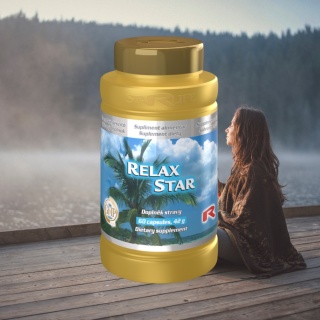 RELAX STAR, układ nerwowy i witalność, 60 kapsułek