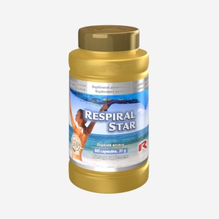 RESPIRAL STAR, zdrowe drogi oddechowe, 60 kapsułek