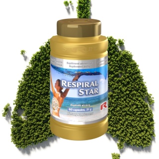 RESPIRAL STAR, zdrowe drogi oddechowe, 60 kapsułek