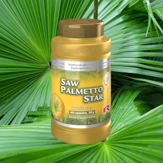 SAW PALMETTO STAR, zdrowa prostata, 60 kapsułek