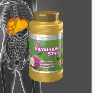 SILYMARIN STAR, zdrowa wątroba, 60 kapsułek