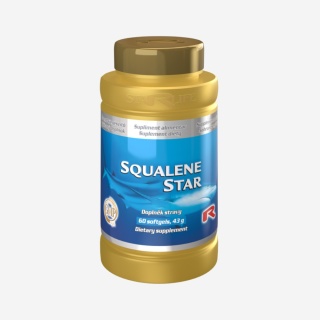 SQUALENE STAR, olej z wątroby rekina, 60 kapsułek