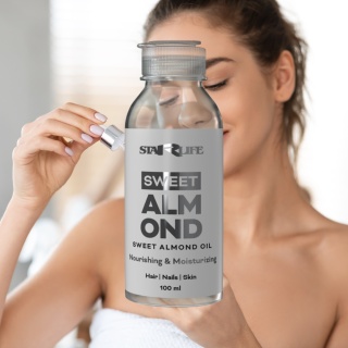 SWEET ALMOND OIL, olejek migdałowy, 100ml