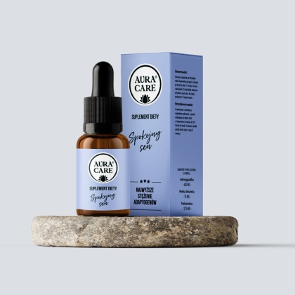 Spokojny Sen, adaptogeny, 15ml, AuraCare