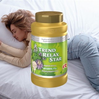 TREND RELAX STAR, na dobry sen i wyciszenie 60 kapsułek Starlife