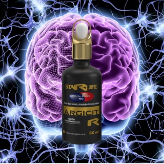 ARGICIT DROPS, Tlenek azotu, remedium na problemy układu nerwowego i krążenia, 50ml Starlife