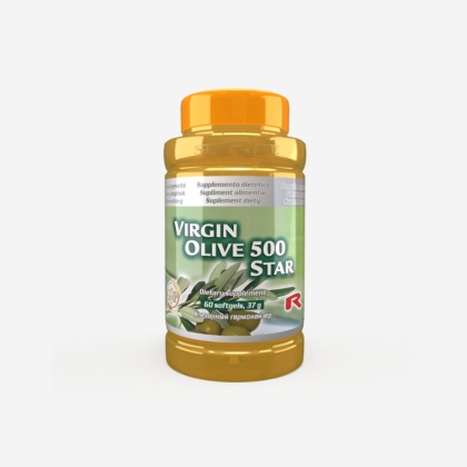 VIRGINE OLIVE 500 STAR, zaparcie, 60 kapsułek