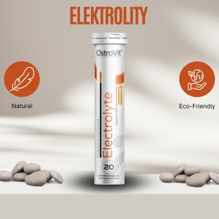 Elektrolity, 20 tabletek musujących, OstroVit