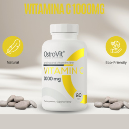 Witamina C 1000 mg, 90 tabletek, OstroVit