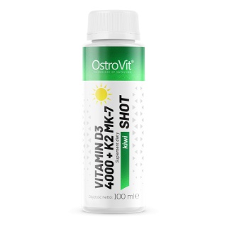 Witamina D3 4000 IU + K2 MK-7, Shot 100 ml, OstroVit