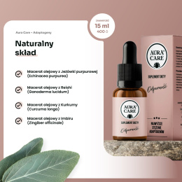 Odporność, adaptogeny, 15ml, AuraCare