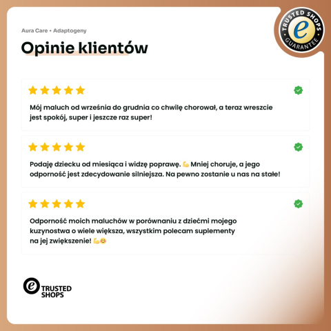 Odporność, dla dzieci, adaptogeny, 15ml, AuraCare Odporność, dla dzieci, adaptogeny, 15ml, AuraCare