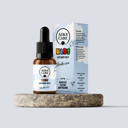Słodki Sen, dla dzieci, adaptogeny, 15ml, AuraCare
