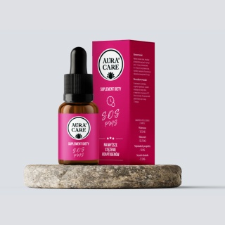 S.O.S PMS, adaptogeny, 15ml, AuraCare
