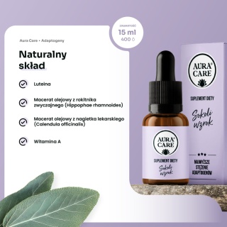 Sokoli Wzrok, adaptogeny, 15ml, AuraCare