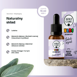 Sokoli Wzrok dla dzieci, adaptogeny, 15ml, AuraCare