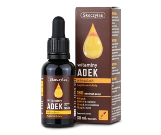 Witaminy ADEK, 30ml, Skoczylas