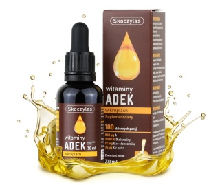 Witaminy ADEK, 30ml, Skoczylas